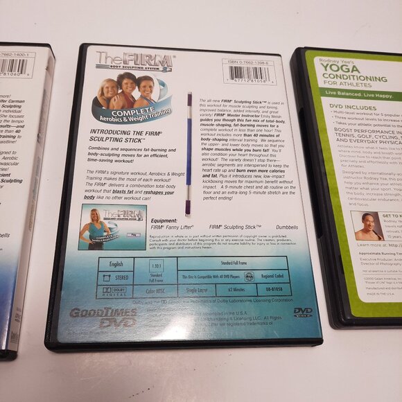 Yoga for Athletes and The Firm Body Sculpting System DVD's - Picture 7 of 11